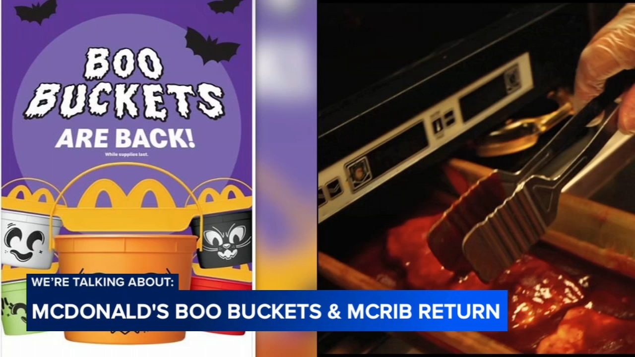 McDonald's Boo Buckets and McRib return for limited time
       — St. Charles Community news