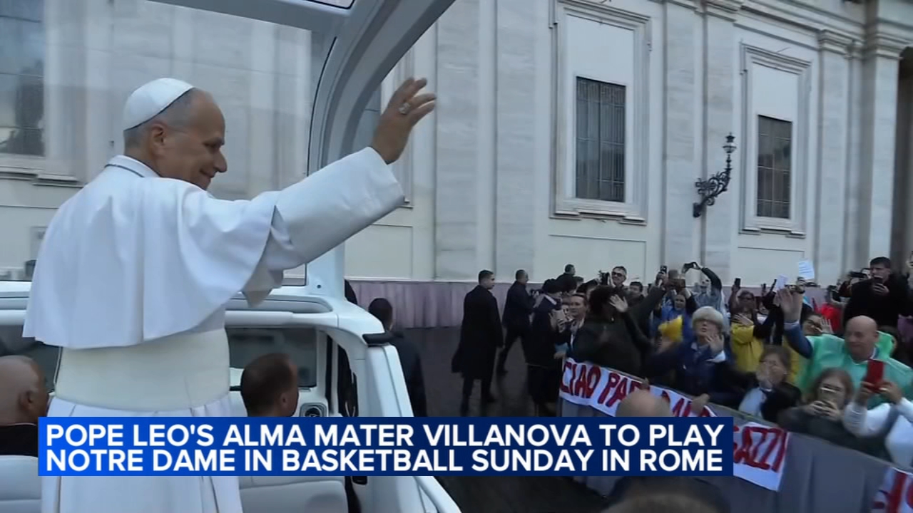 Pope Leo tells Villanova and Notre Dame basketball teams he is neutral. Prevost has other ideas
— St. Charles Sports news