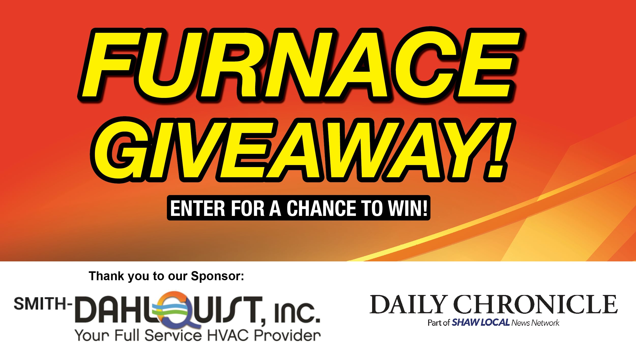 Daily Chronicle’s Furnace Giveaway 2026 — St. Charles Community news