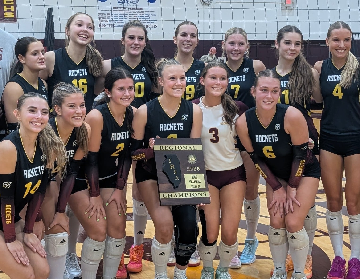 High-flying Dani Hopp, Richmond-Burton net regional title — Shaw Local News Network